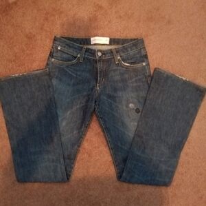 Paper Denim & Cloth "Tinted Flea" Women's Boot Cut Jeans Size 26
